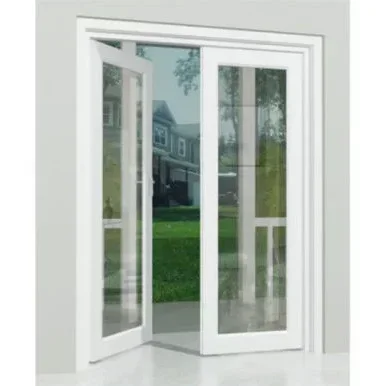 CỬA ĐI uPVC 2 CÁNH MỞ QUAY NGOÀI